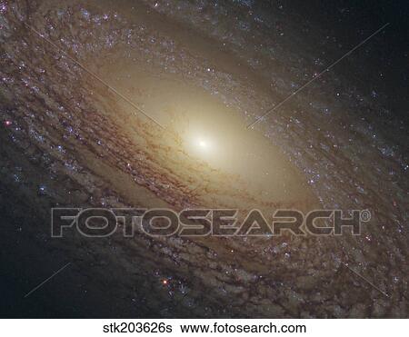 Spiral Galaxy NGC 2841 View Large Photo Image Stock Photograph - Spiral Galaxy NGC 2841. Fotosearch