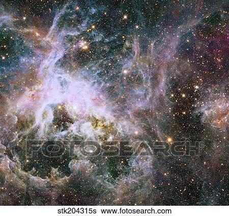 Star formation in the Tarantula Nebula. View Large Photo Image Stock Photograph - Star formation in the Tarantula Nebula.. Fotosearch