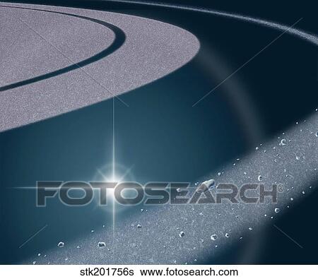 Star occultation. View Large Illustration Stock Illustration - Star occultation.. Fotosearch