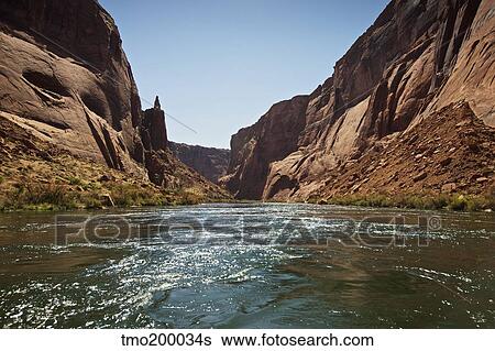 Steep cliffs guard the Colorado River near Horseshoe Bend, Arizona. View Large Photo Image Stock Photograph - Steep cliffs guard the Colorado River near Horseshoe Bend, Arizona.. Fotosearch
