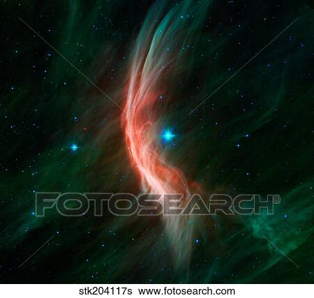 Stellar winds flowing out from the giant star Zeta Ophiuchi. View Large Photo Image Stock Photograph - Stellar winds flowing out from the giant star Zeta Ophiuchi.. Fotosearch