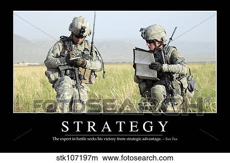 Picture - Strategy: Inspirational Quote and Motivational Poster. Fotosearch