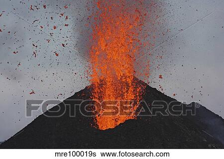 Stromboli eruption, Aeolian Islands, north of Sicily, Italy. View Large Photo Image Stock Photograph - Stromboli eruption, Aeolian Islands, north of Sicily, Italy.. Fotosearch
