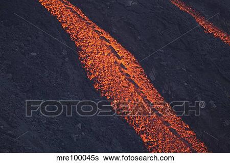 Stromboli lava flow, Aeolian Islands, north of Sicily, Italy. View Large Photo Image Stock Photograph - Stromboli lava flow, Aeolian Islands, north of Sicily, Italy.. Fotosearch