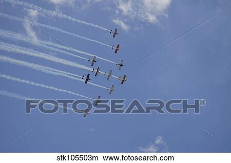 Team RV aerobatics team. View Large Photo Image Picture - Team RV aerobatics team.. Fotosearch