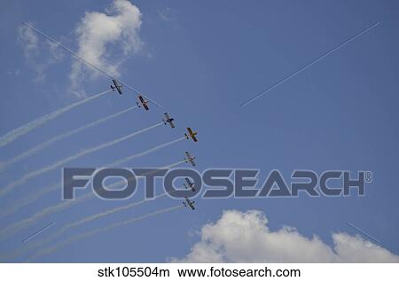 Team RV aerobatics team. View Large Photo Image Picture - Team RV aerobatics team.. Fotosearch