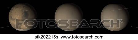 The 2001 Great Dust Storms on Mars. View Large Photo Image Stock Photograph - The 2001 Great Dust Storms on Mars.. Fotosearch