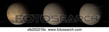 The 2001 Great Dust Storms on Mars. View Large Photo Image Stock Photograph - The 2001 Great Dust Storms on Mars.. Fotosearch