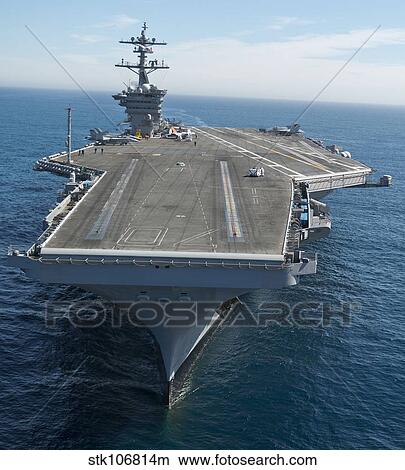 The aircraft carrier USS Carl Vinson in the Pacific Ocean. View Large Photo Image Picture - The aircraft carrier USS Carl Vinson in the Pacific Ocean.. Fotosearch
