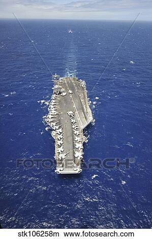 The aircraft carrier USS Nimitz. View Large Photo Image Picture - The aircraft carrier USS Nimitz.. Fotosearch