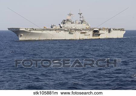 The amphibious assault ship USS Essex. View Large Photo Image Picture - The amphibious assault ship USS Essex.. Fotosearch
