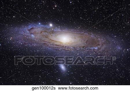The Andromeda Galaxy View Large Photo Image Stock Photograph - The Andromeda Galaxy. Fotosearch