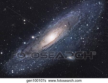 The Andromeda Galaxy View Large Photo Image Stock Photograph - The Andromeda Galaxy. Fotosearch