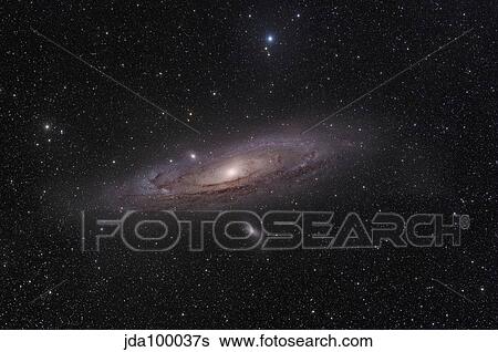 The Andromeda Galaxy View Large Photo Image Stock Photograph - The Andromeda Galaxy. Fotosearch