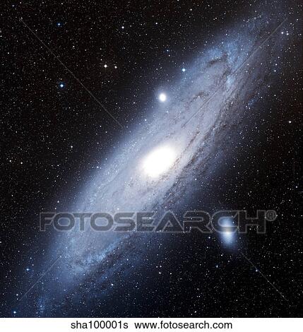 The Andromeda Galaxy View Large Photo Image Stock Photograph - The Andromeda Galaxy. Fotosearch