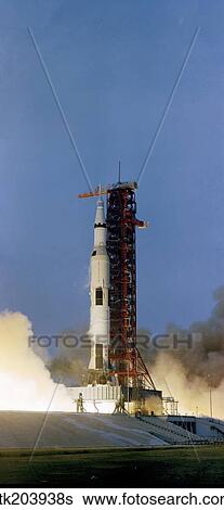 The Apollo 13 space vehicle is launched from Kennedy Space Center. View Large Photo Image Stock Photograph - The Apollo 13 space vehicle is launched from Kennedy Space Center.. Fotosearch
