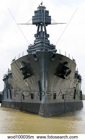 The Battleship USS Texas. View Large Photo Image Picture - The Battleship USS Texas.. Fotosearch
