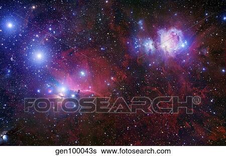 The Belt Stars of Orion View Large Photo Image Stock Photograph - The Belt Stars of Orion. Fotosearch