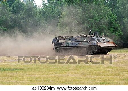 The Bergepanzer used by the Belgian Army View Large Photo Image Picture - The Bergepanzer used by the Belgian Army. Fotosearch