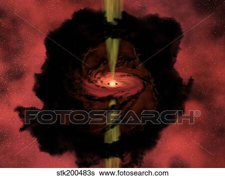 The birth of a star. View Large Illustration Stock Illustration - The birth of a star.. Fotosearch