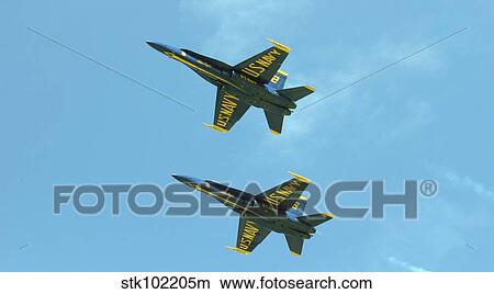 The Blue Angels perform aerial demonstrations during an air show. View Large Photo Image Picture - The Blue Angels perform aerial demonstrations during an air show.. Fotosearch