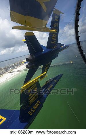 The Blue Angels perform the Diamond 360 maneuver over Florida. View Large Photo Image Picture - The Blue Angels perform the Diamond 360 maneuver over Florida.. Fotosearch
