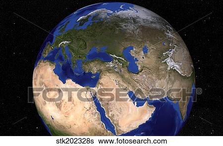 The Blue Marble Next Generation Earth showing the Middle East. View Large Photo Image Stock Photograph - The Blue Marble Next Generation Earth showing the Middle East.. Fotosearch