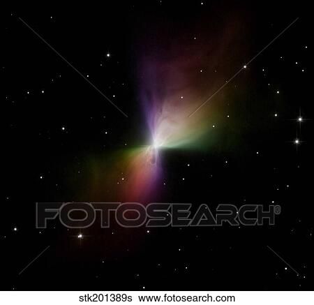 Stock Photograph - The Boomerang Nebula.. Fotosearch