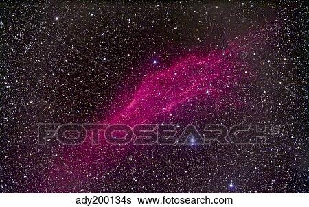 Stock Photograph - The California Nebula. Fotosearch