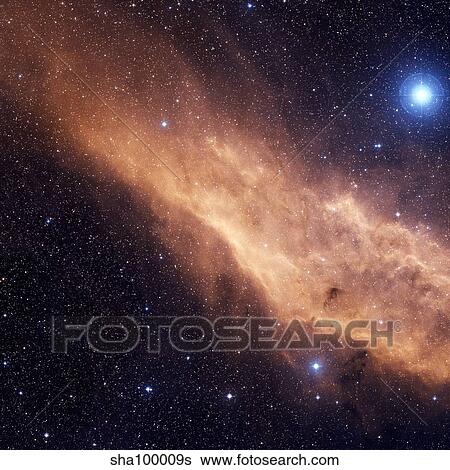 Stock Photograph - The California Nebula. Fotosearch