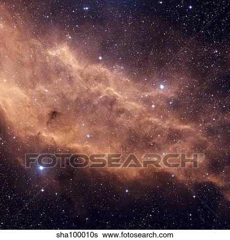 The California Nebula View Large Photo Image Stock Photograph - The California Nebula. Fotosearch