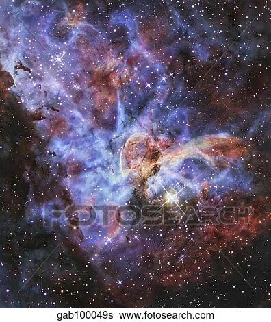 The Carina Nebula, also known as NGC 3372. View Large Photo Image Stock Photograph - The Carina Nebula, also known as NGC 3372.. Fotosearch