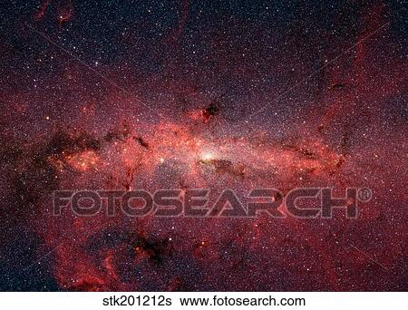 The center of the Milky Way Galaxy. View Large Photo Image Stock Photograph - The center of the Milky Way Galaxy.. Fotosearch