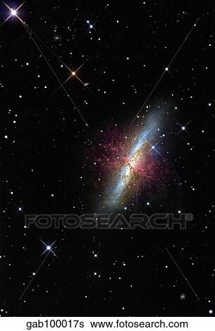The Cigar Galaxy View Large Photo Image Stock Photograph - The Cigar Galaxy. Fotosearch