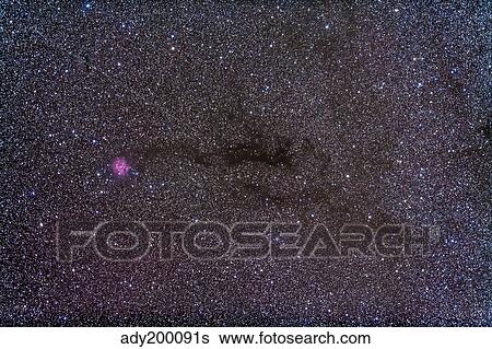 Stock Photograph - The Cocoon Nebula in the constellation Cygnus.. Fotosearch