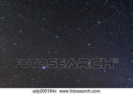 Stock Photograph - The constellation of Virgo.. Fotosearch