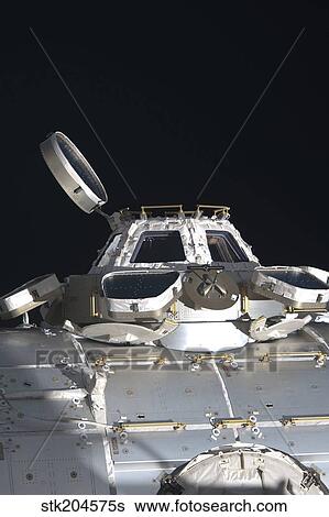 The Cupola of the International Space Station. View Large Photo Image Stock Photograph - The Cupola of the International Space Station.. Fotosearch