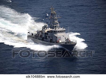 The cyclone-class coastal patrol ship USS Firebolt transits the Arabian Gulf. View Large Photo Image Picture - The cyclone-class coastal patrol ship USS Firebolt transits the Arabian Gulf.. Fotosearch