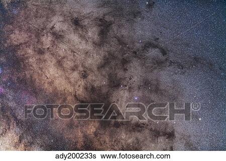 The Dark Horse and Snake Nebulae in Ophiuchus. View Large Photo Image Stock Photograph - The Dark Horse and Snake Nebulae in Ophiuchus.. Fotosearch