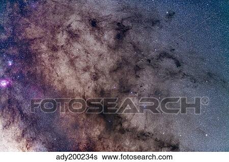 The Dark Horse and Snake Nebulae in Ophiuchus. View Large Photo Image Stock Photograph - The Dark Horse and Snake Nebulae in Ophiuchus.. Fotosearch
