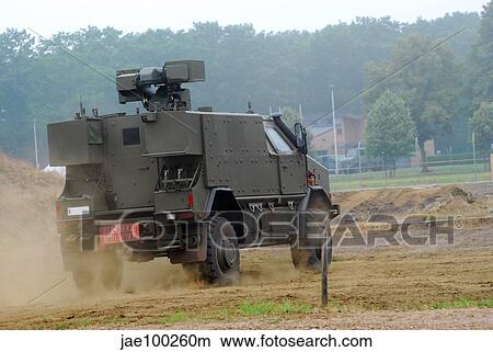 The Dingo 2 in use by the Belgian Army. View Large Photo Image Picture - The Dingo 2 in use by the Belgian Army.. Fotosearch