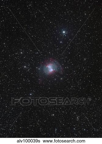 The Dumbbell Nebula. View Large Photo Image Stock Photograph - The Dumbbell Nebula.. Fotosearch