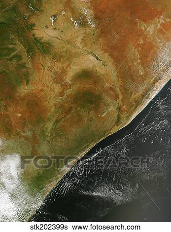 Stock Photograph - The East African nations Kenya, Somalia, and Ethiopia.. Fotosearch