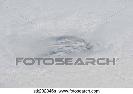 The eye of Hurricane BIll. View Large Photo Image Stock Photograph - The eye of Hurricane BIll.. Fotosearch