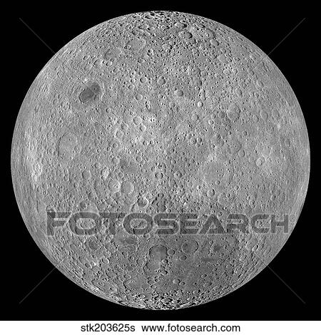 The Far Side of the Moon. View Large Photo Image Stock Photograph - The Far Side of the Moon.. Fotosearch