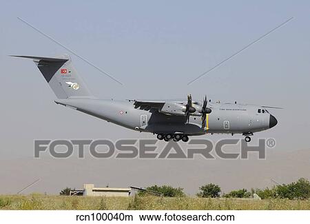 Picture - The first Airbus A400M in service with the Turkish Air Force.. Fotosearch