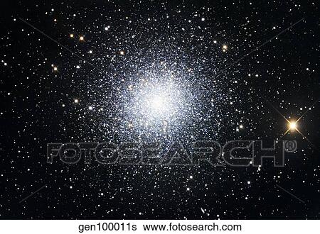 The Great Clobular Cluster in Hercules View Large Photo Image Stock Photograph - The Great Clobular Cluster in Hercules. Fotosearch