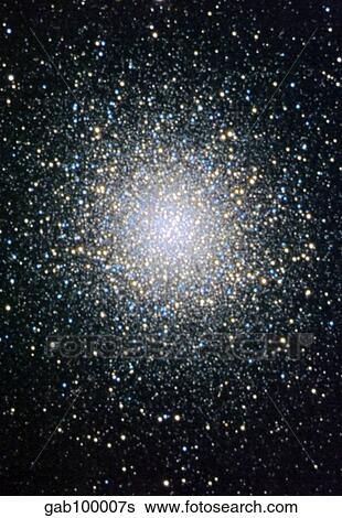 The Great Globular Cluster in Hercules View Large Photo Image Stock Photograph - The Great Globular Cluster in Hercules. Fotosearch