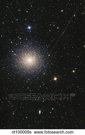 Stock Photograph - The Great Globular Cluster in Hercules.. Fotosearch