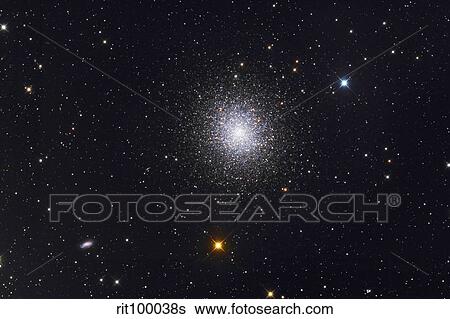 Stock Photograph - The Great Globular Cluster in Hercules.. Fotosearch